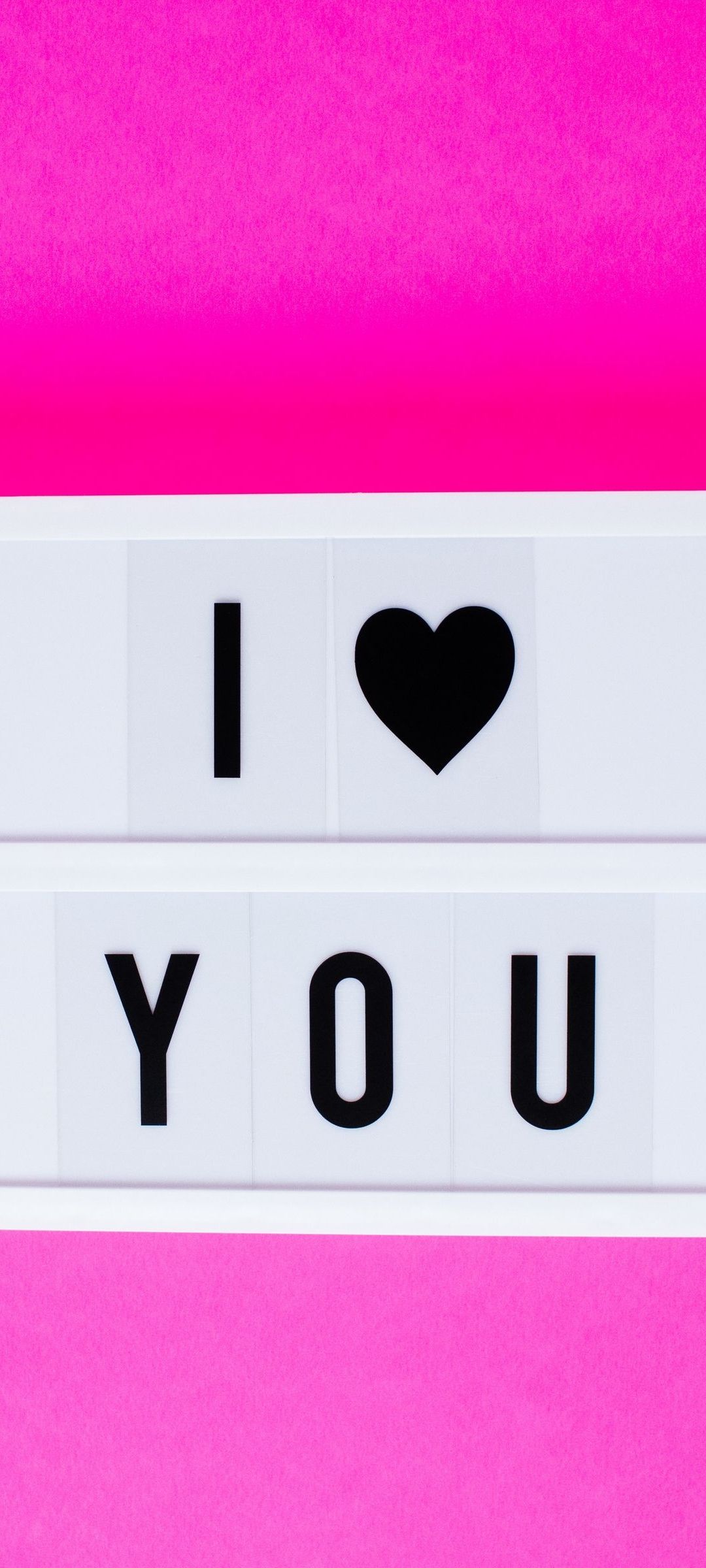I Love You Pink And White Phone – Wallpaper - Chill-out Wallpapers