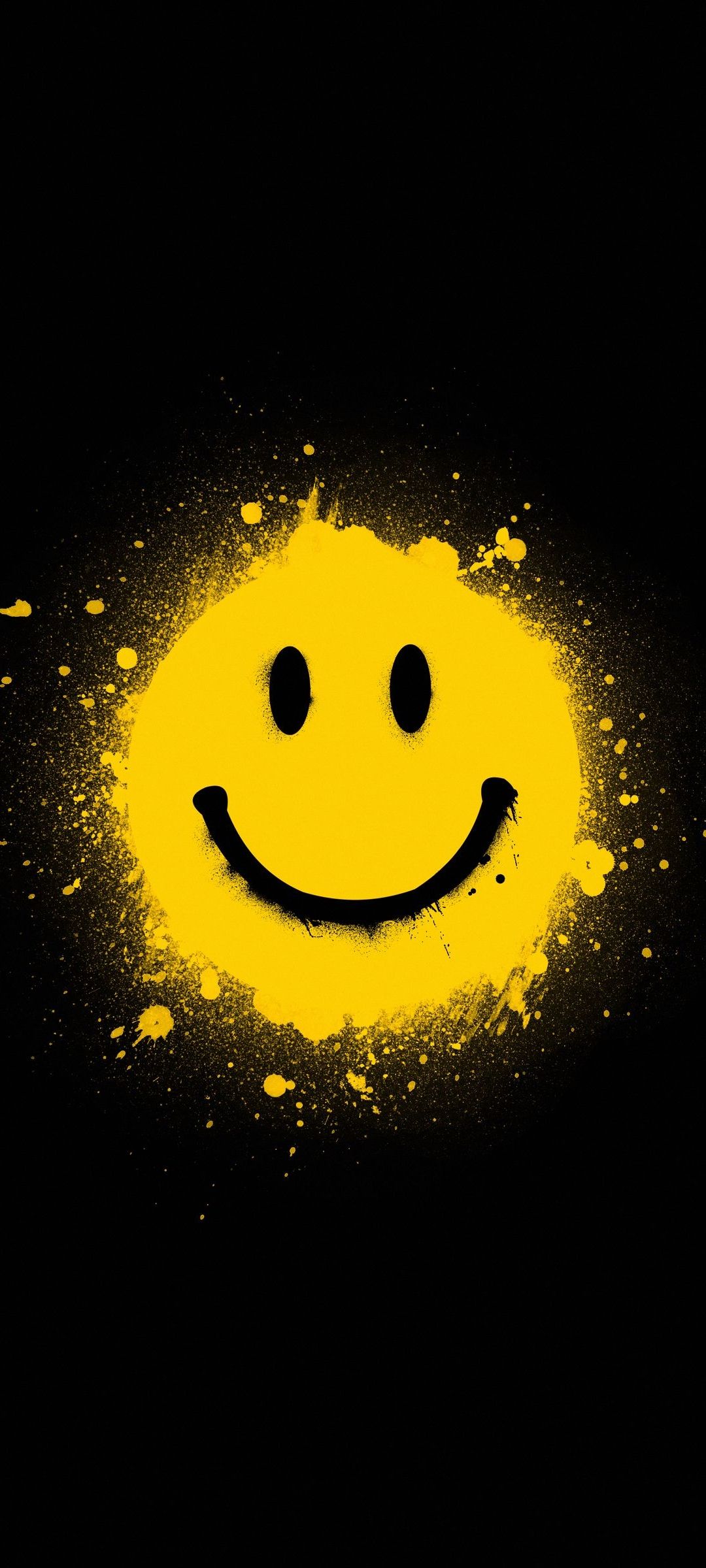 Smiley Face Yellow Phone Wallpaper Chill Out Wallpapers