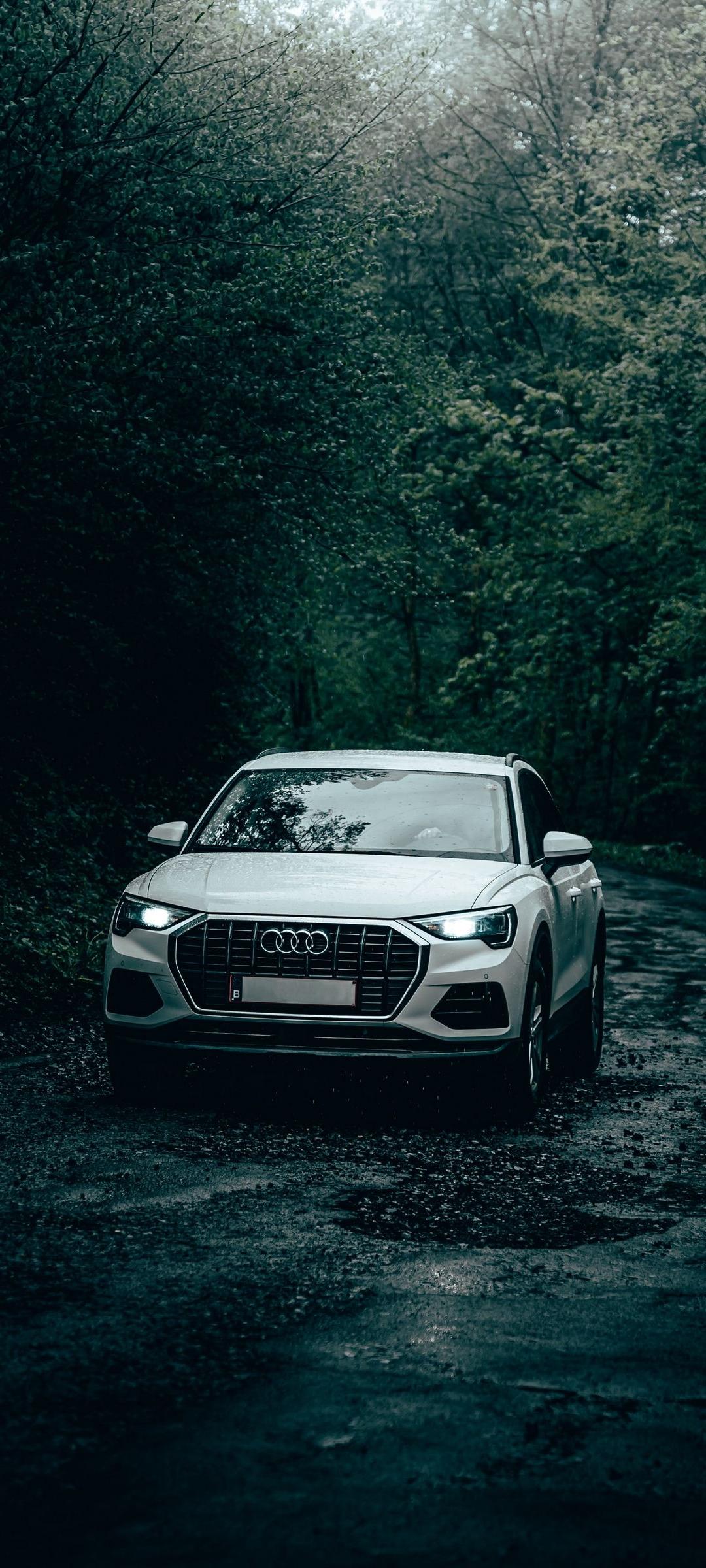 White Audi – Wallpaper - Chill-out Wallpapers