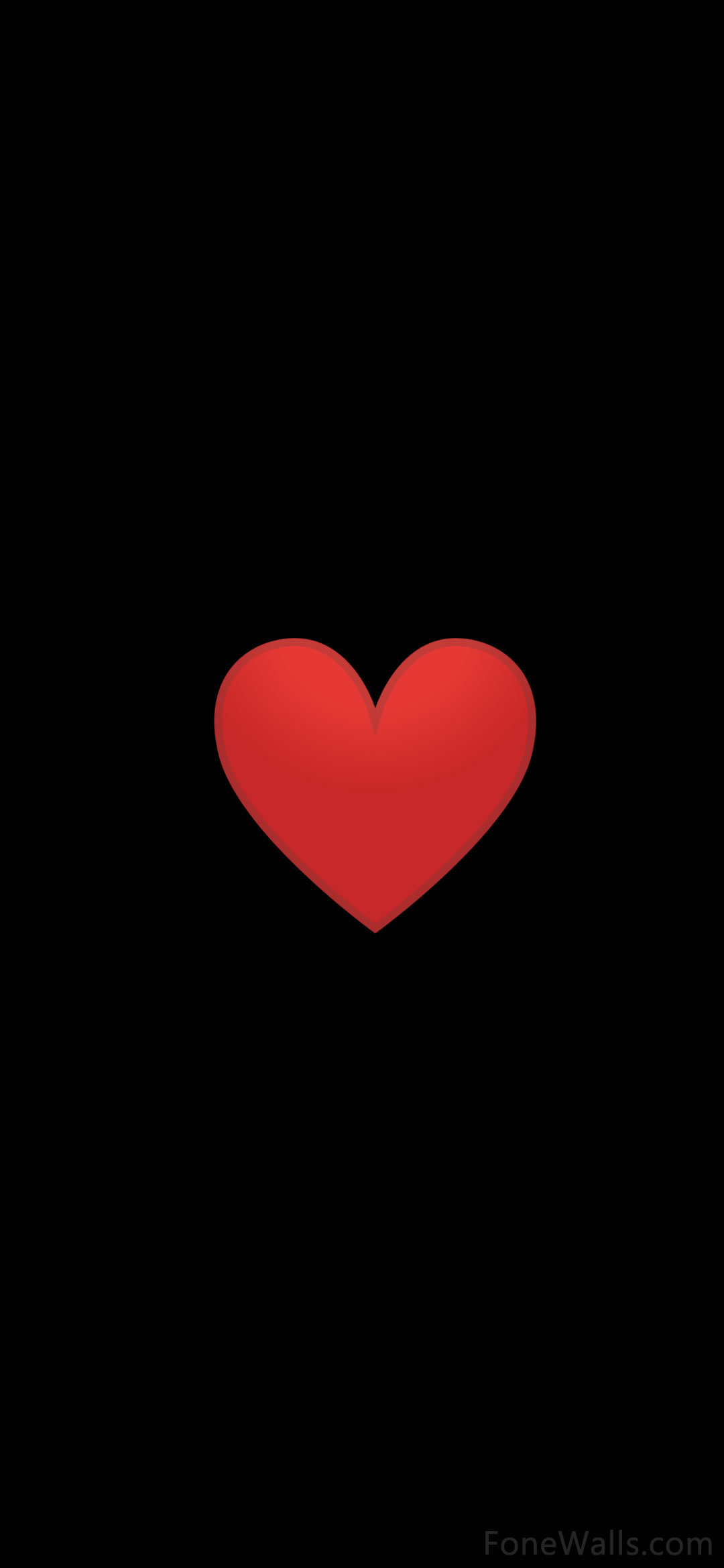 Red Heart Wallpaper 1080x2340 – S - Chill-out Wallpapers