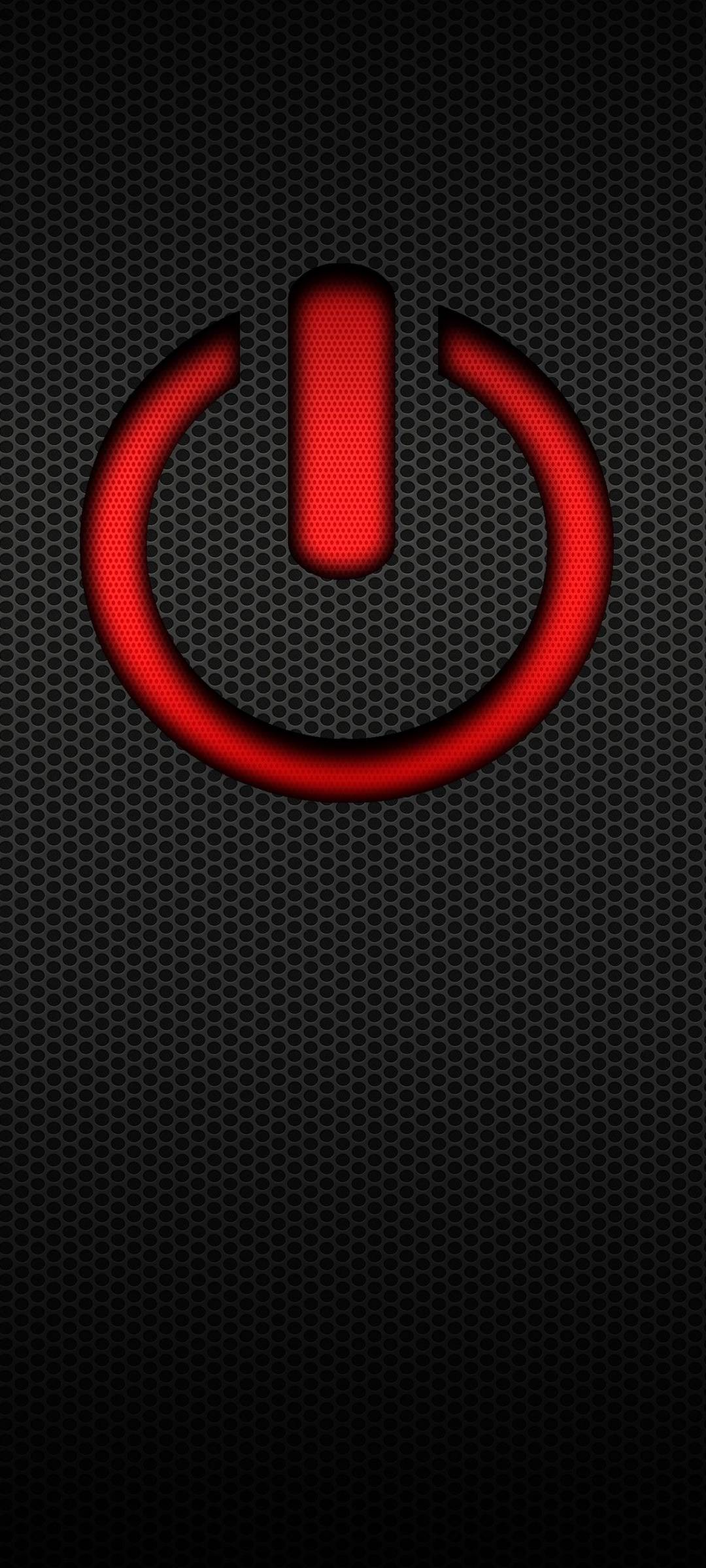 Red Power Button Chill out Wallpapers